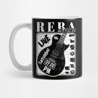 Reba mcentire guitar Mug